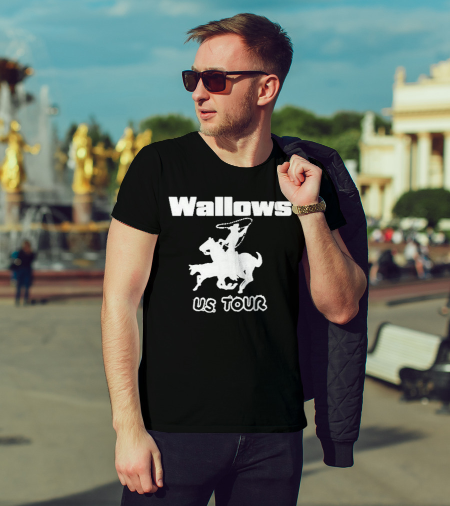 Wallows US Tour Cowboy Theme T-Shirt