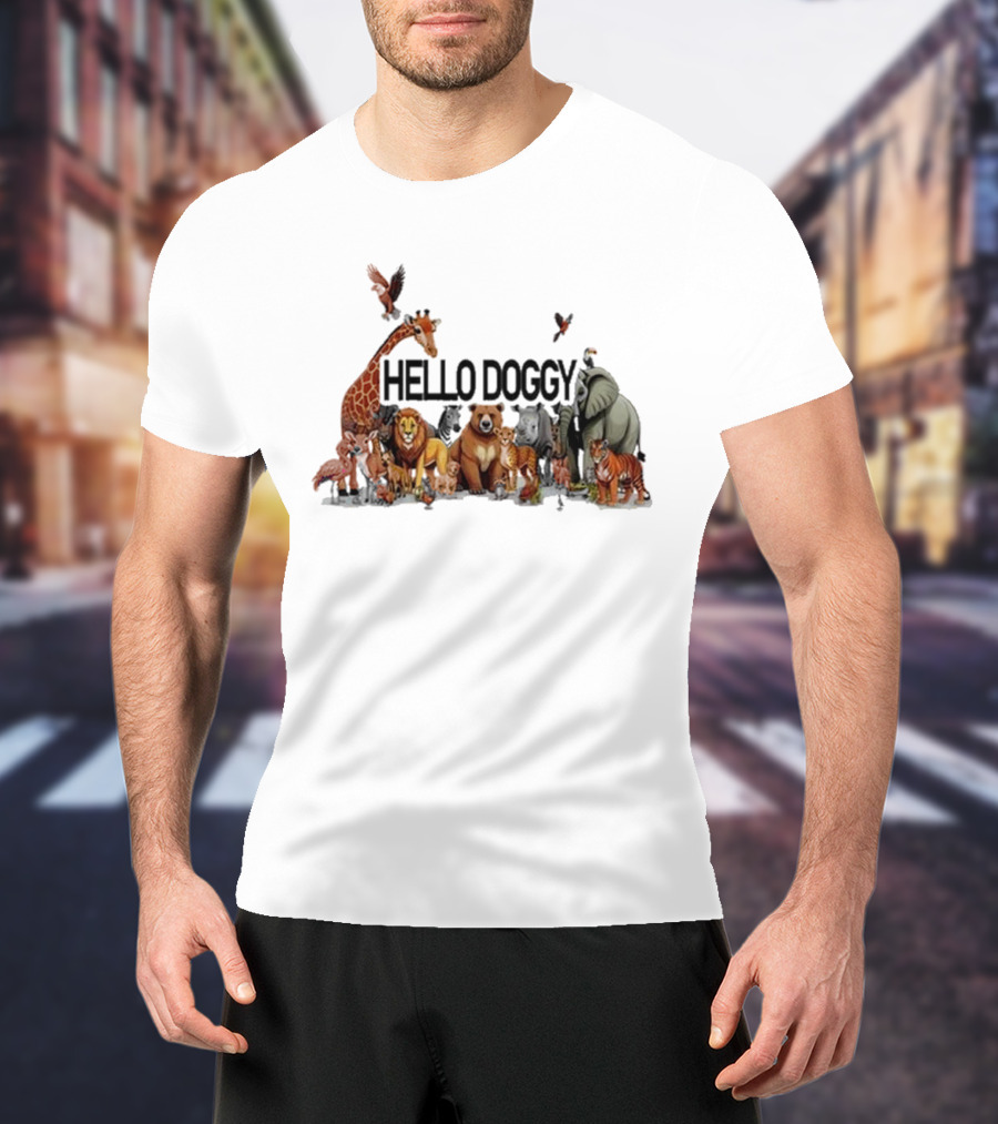 2024 Mashtag Brady Hello Doggy T-Shirt