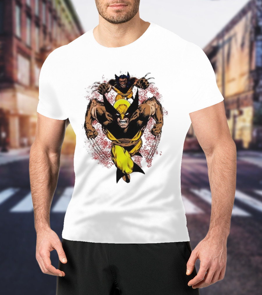 2025 Wolverine And Sabretooth Marvel Ashtro Logan T-Shirt