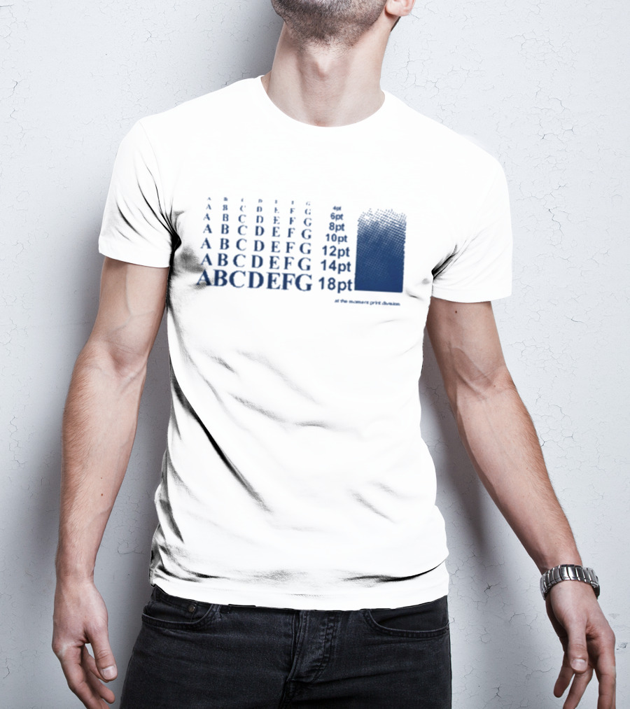 Abcdefg 6pt 8pt 10pt 12pt 14pt 18pt At The Moment PxFx Chameleon T-Shirt