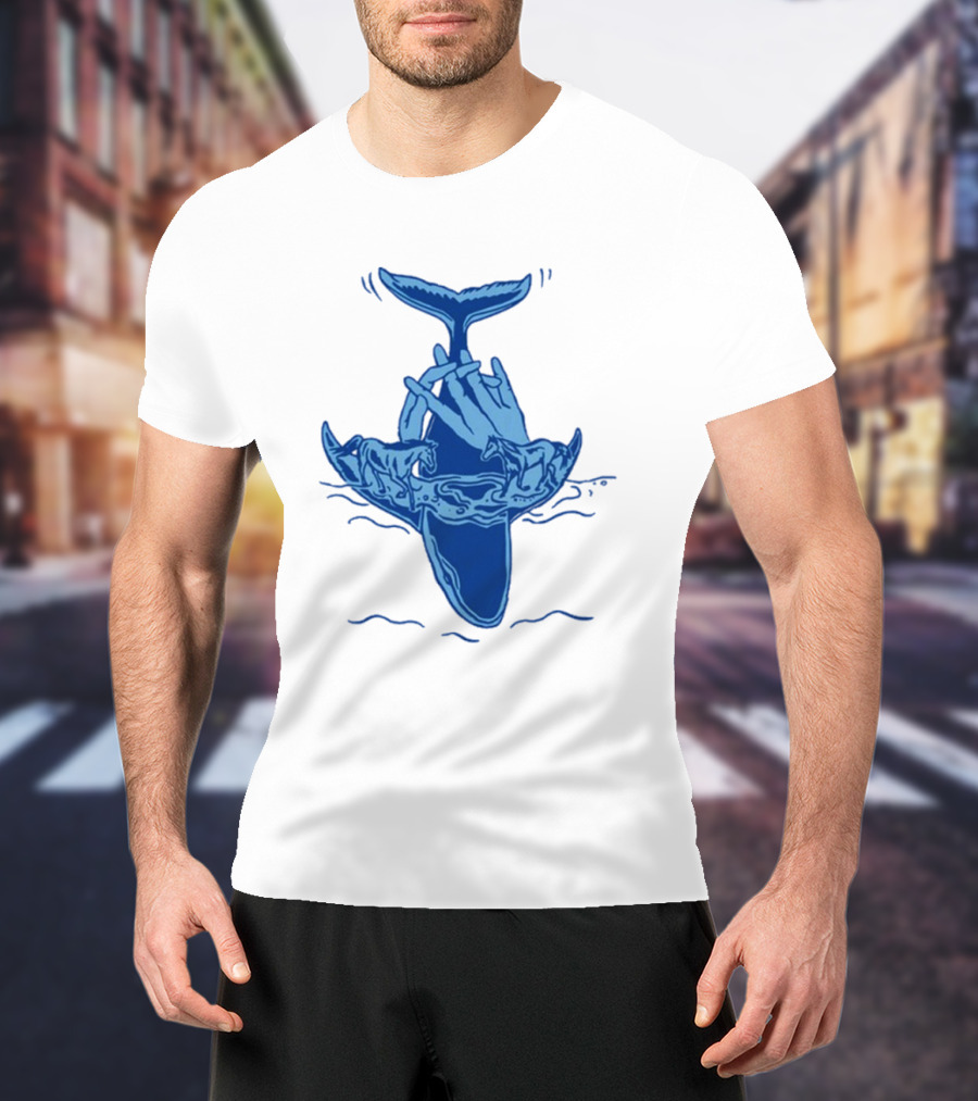 Billie Marten Whale With Hands And Horses T-Shirt