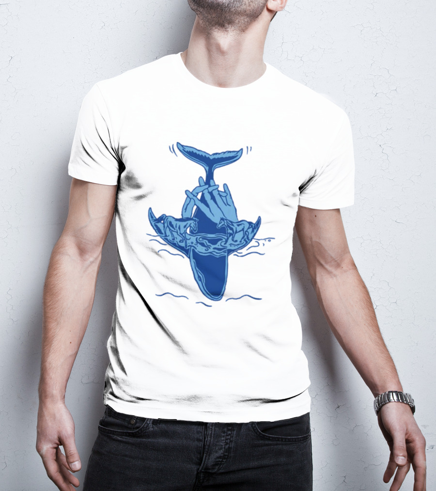 Billie Marten Whale With Hands And Horses T-Shirt