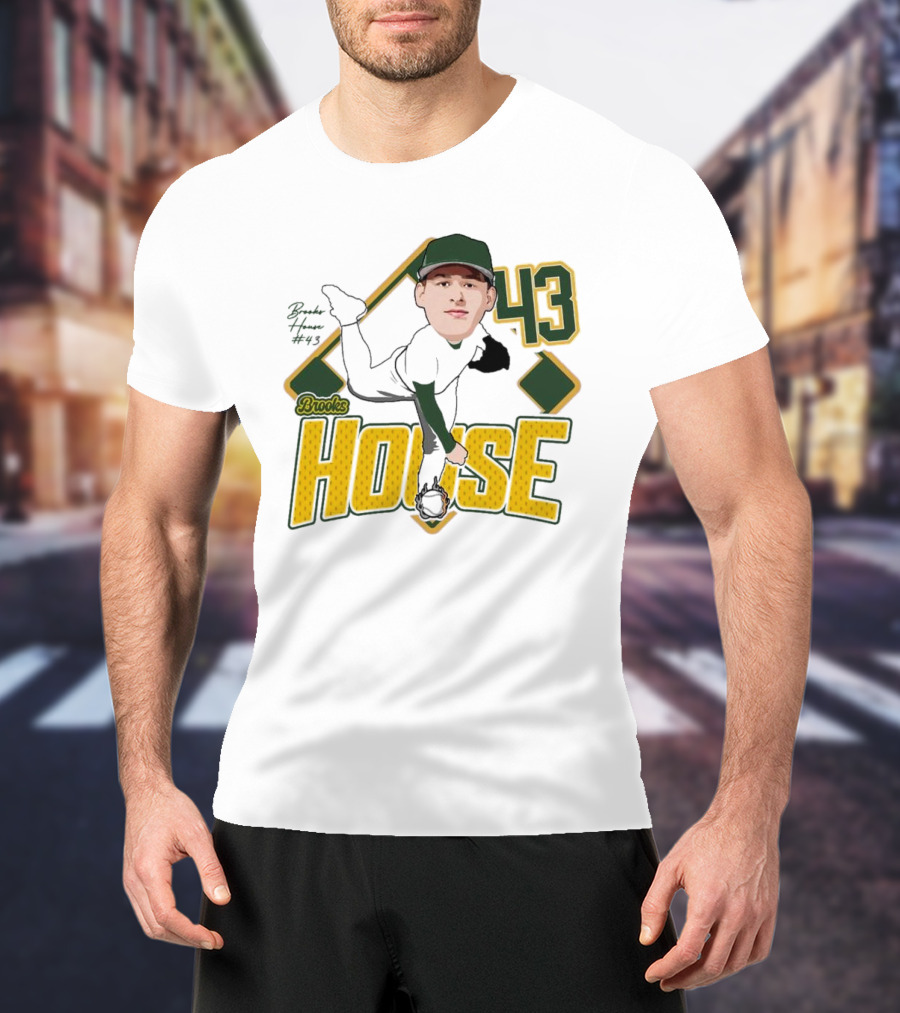 Brooks House 43 Baseball 2025 T-Shirt
