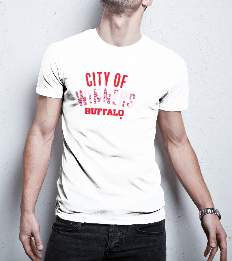 Buffalo City Of Winners Football T-Shirt