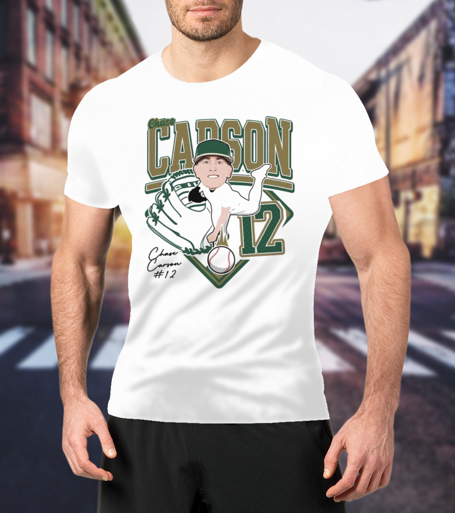 Chase Carson Baseball 2025 Pitcher 12 T-Shirt