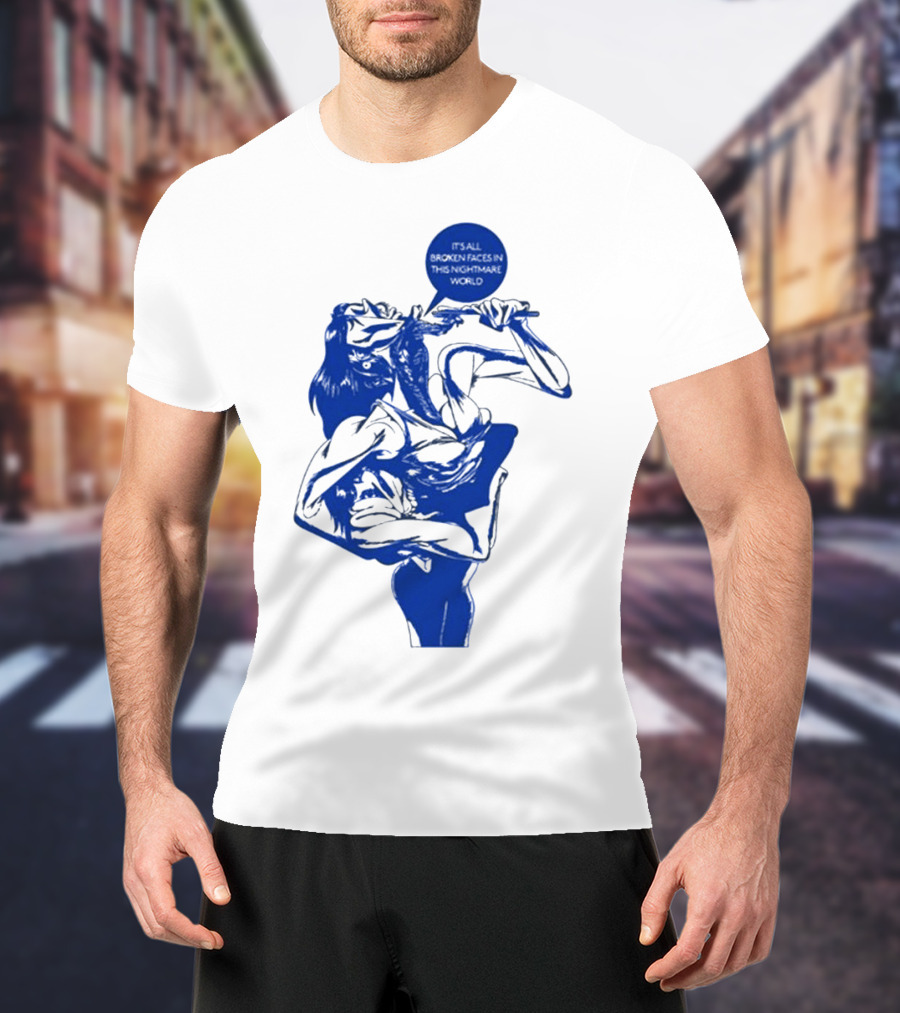 Chat Pile Broken Faces Nightmare World T-Shirt