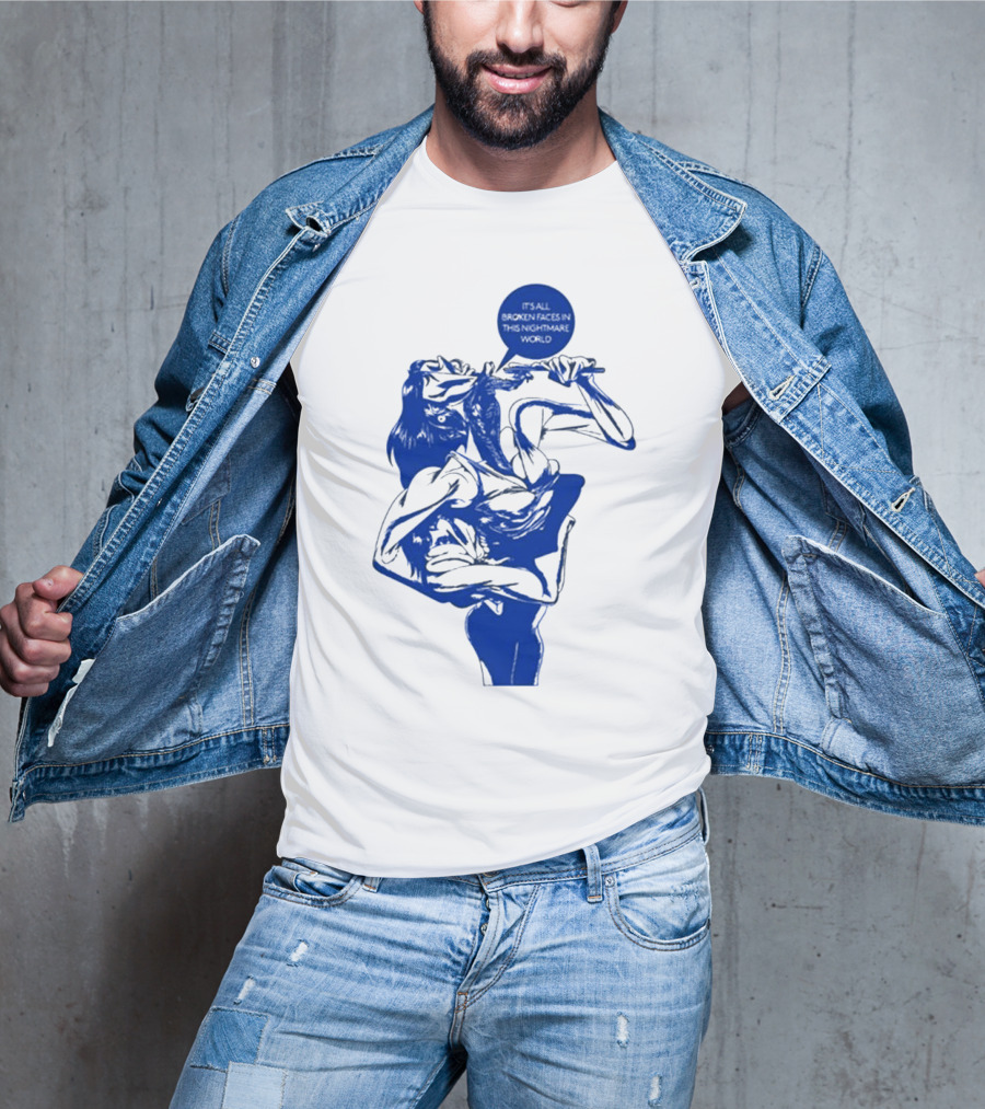 Chat Pile Broken Faces Nightmare World T-Shirt