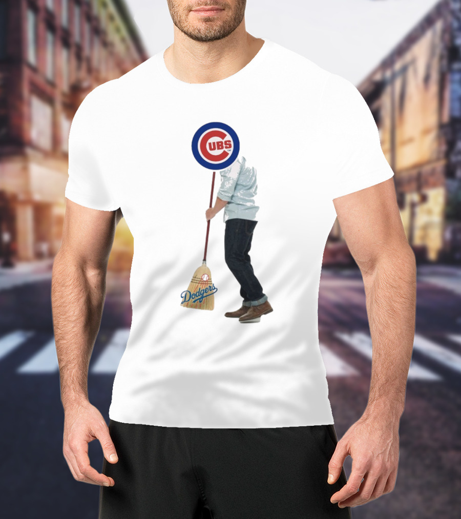 Chicago Cubs Sweeping Los Angeles Dodgers Meme T-Shirt