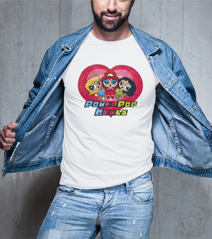 Chappell Roan Power Pop Girls Heart Cartoon Trio T-Shirt