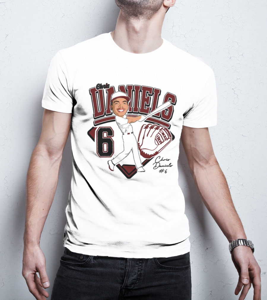 Daniels 6 Baseball Chris 2025 T-Shirt