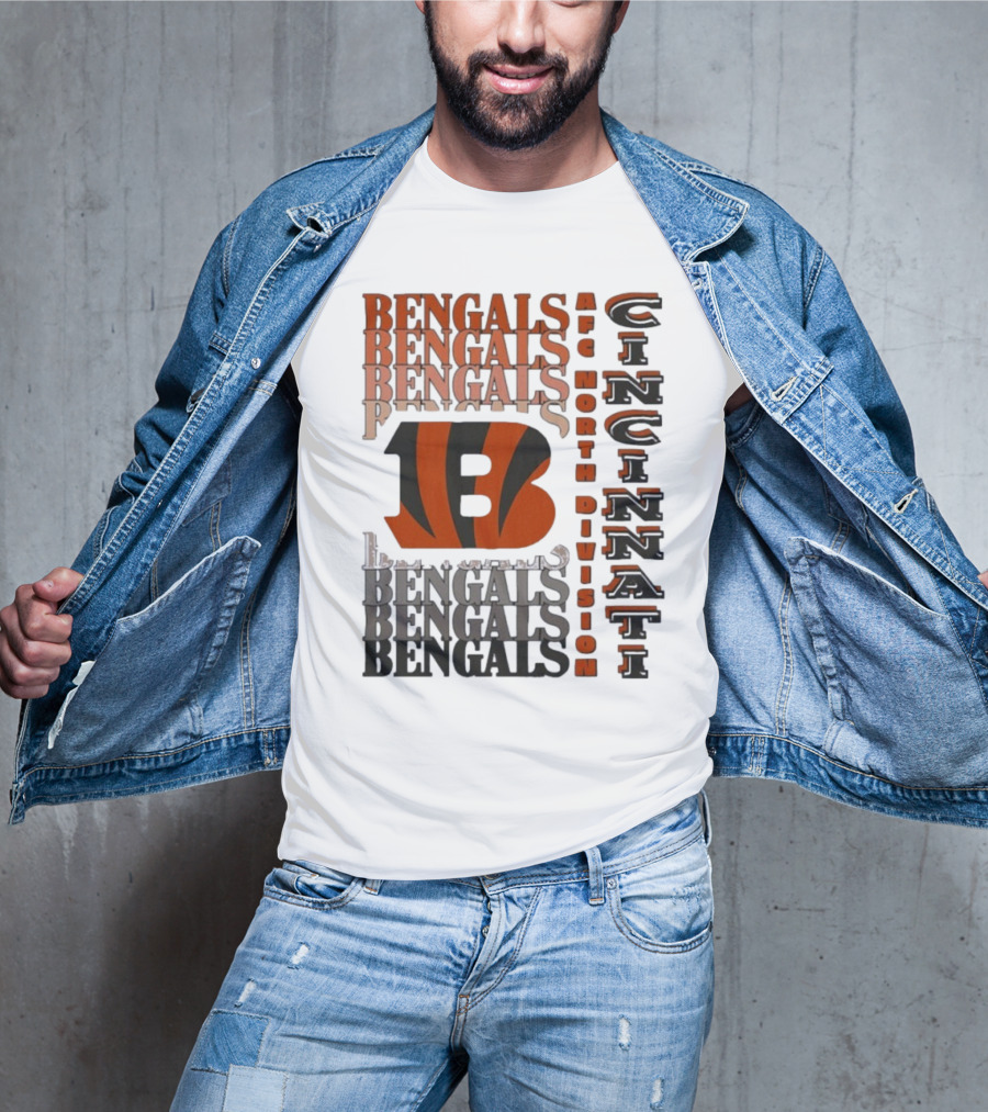 Cincinnati Bengals AFC North Division Bengals Bengals Bengals Bengals T-Shirt