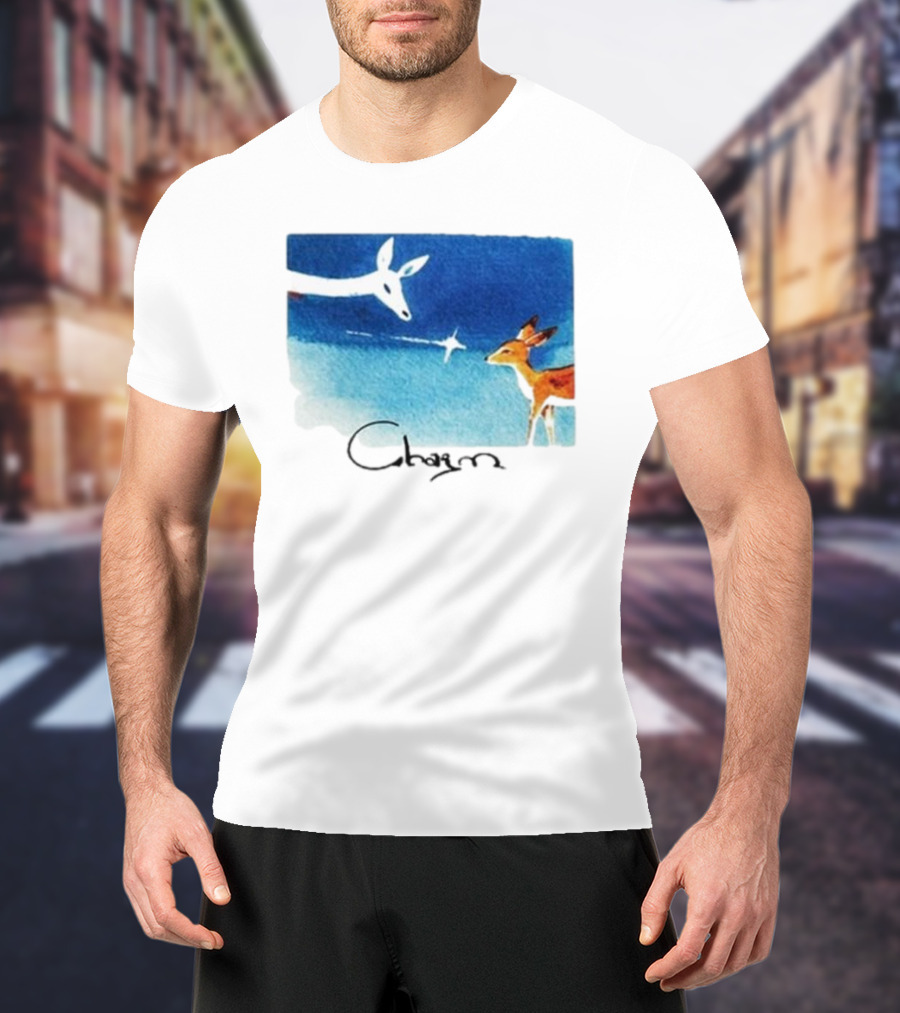 Clairo Charm Deer Artwork Benefit T-Shirt