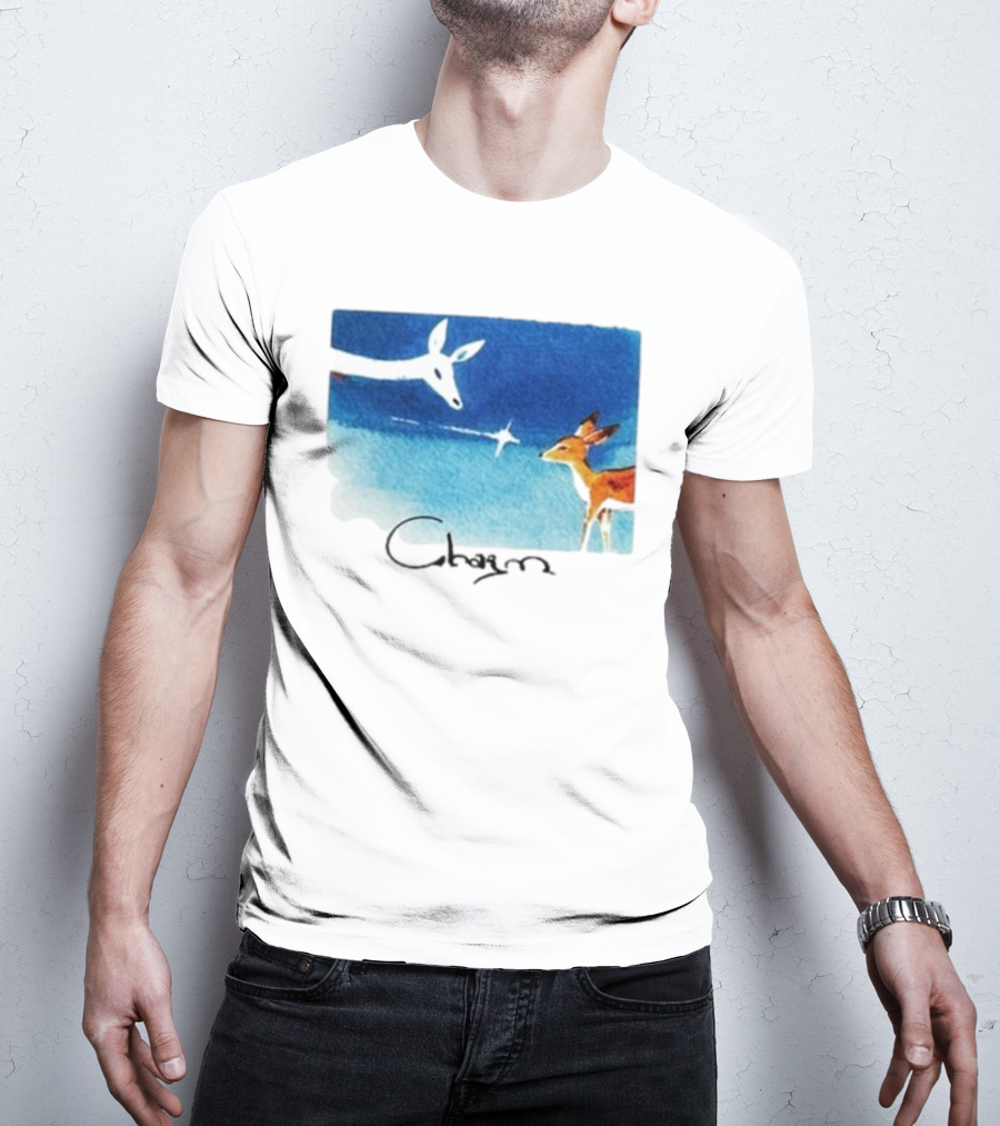Clairo Charm Deer Artwork Benefit T-Shirt