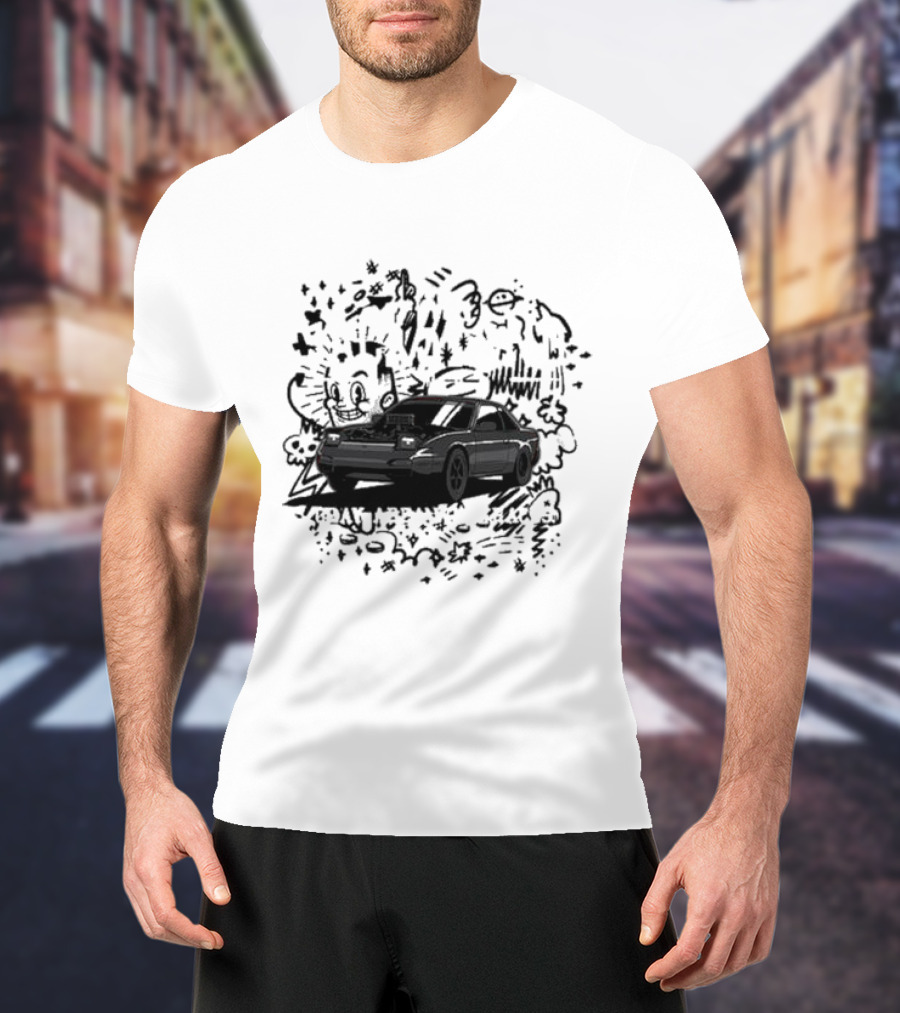 Cleetus Mcfarland Racing Jackstand Jimmy Nissan 240sx T-Shirt