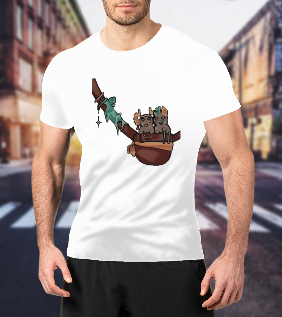 Coilpunk Steam Coil Phighting In A Bag Wizard Staff Adventure T-Shirt