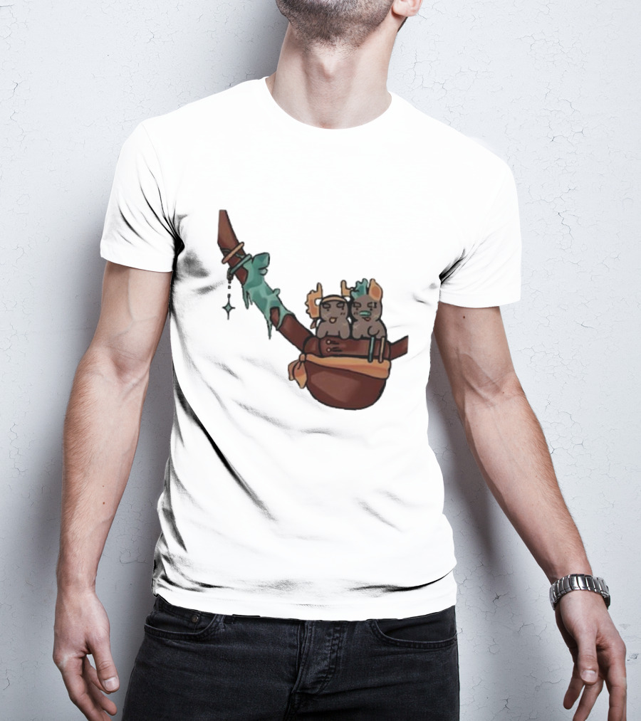 Coilpunk Steam Coil Phighting In A Bag Wizard Staff Adventure T-Shirt