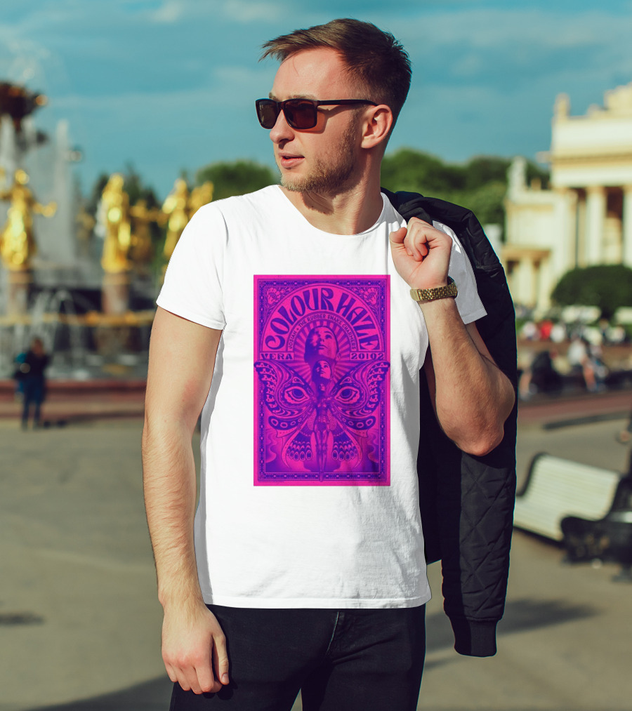 Colour Haze Vera Groningen Netherlands Feb 20 2025 Josiah The Rubber Snake Charmers T-Shirt