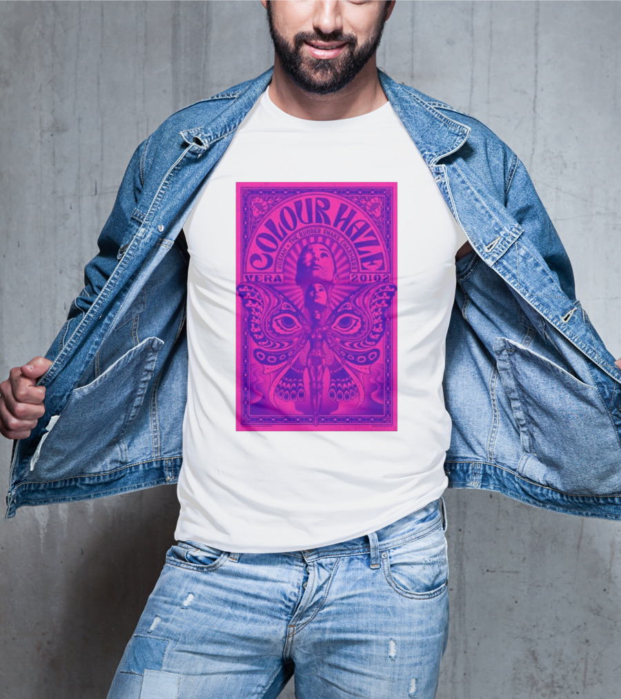 Colour Haze Vera Groningen Netherlands Feb 20 2025 Josiah The Rubber Snake Charmers T-Shirt
