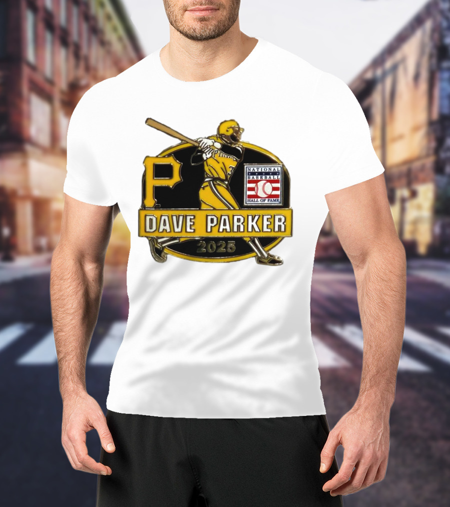 Dave Parker Pittsburgh Pirates National Baseball Hall Of Fame 2025 T-Shirt