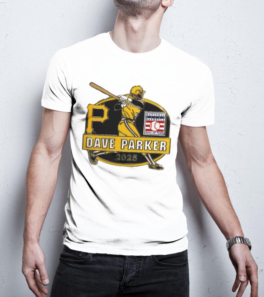 Dave Parker Pittsburgh Pirates National Baseball Hall Of Fame 2025 T-Shirt
