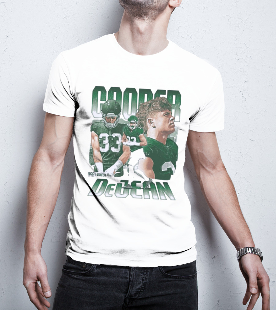 Cooper DeJean NFLPA 33 Vintage Style T-Shirt