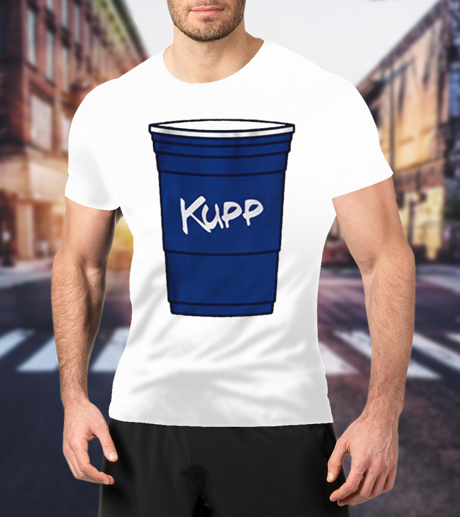 Cooper Kupp Seattle Kupp Blue Cup T-Shirt