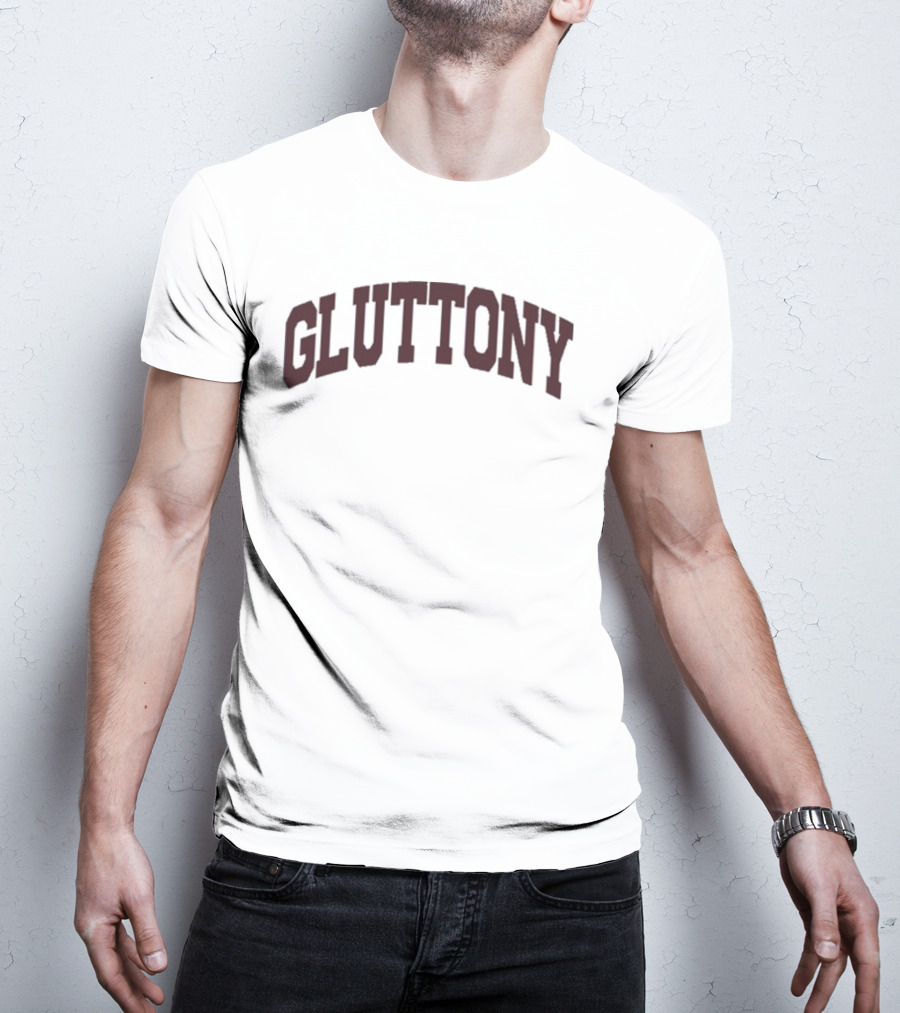 Corbin Gluttony Arch Text T-Shirt