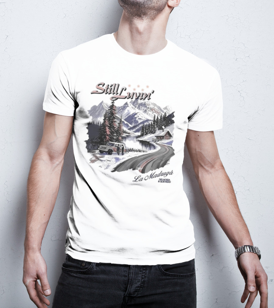Delaossa Still Luvin Blanca Mountain Road Scene T-Shirt