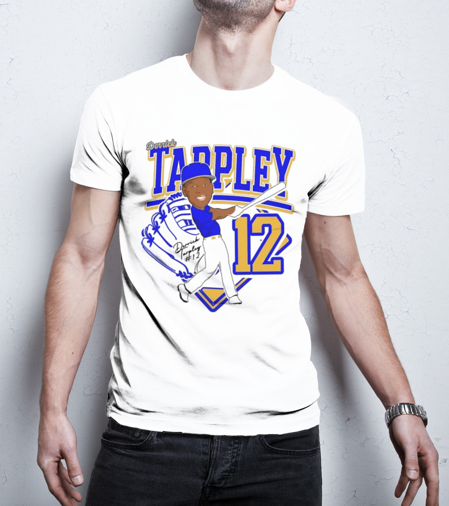 Derrick Tarpley 12 Baseball Player Art 2025 T-Shirt