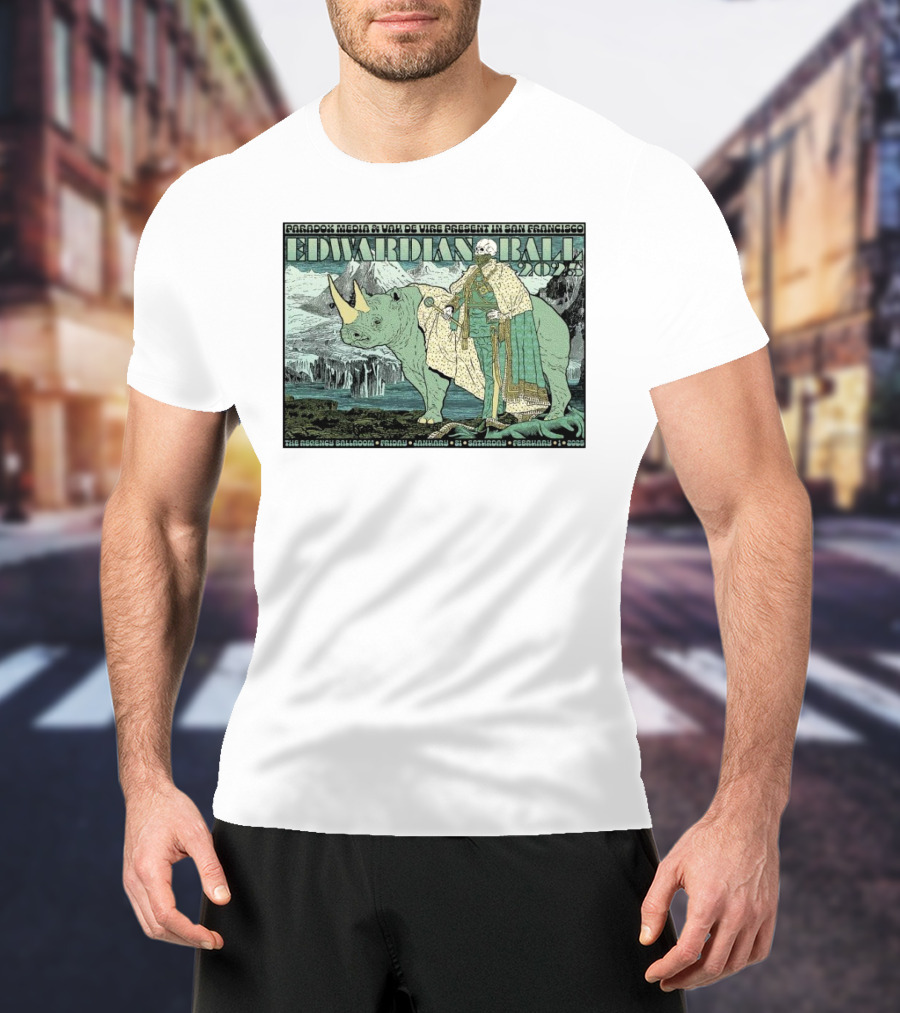 Paradox Media Vau De Vire Edwardian Ball 2025 San Francisco Regency Ballroom Jan 31 Feb 1 T-Shirt