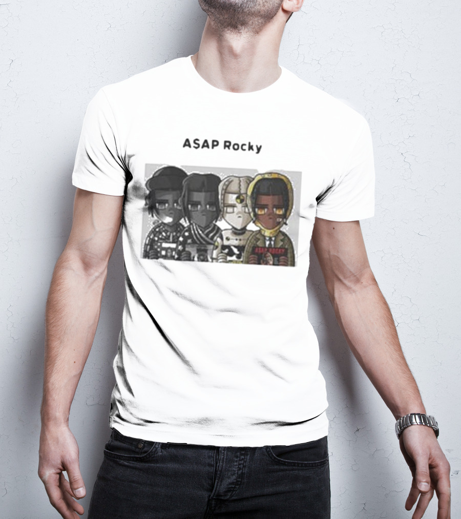 A$AP Mob Evolution A$AP Rocky Style Transformation T-Shirt