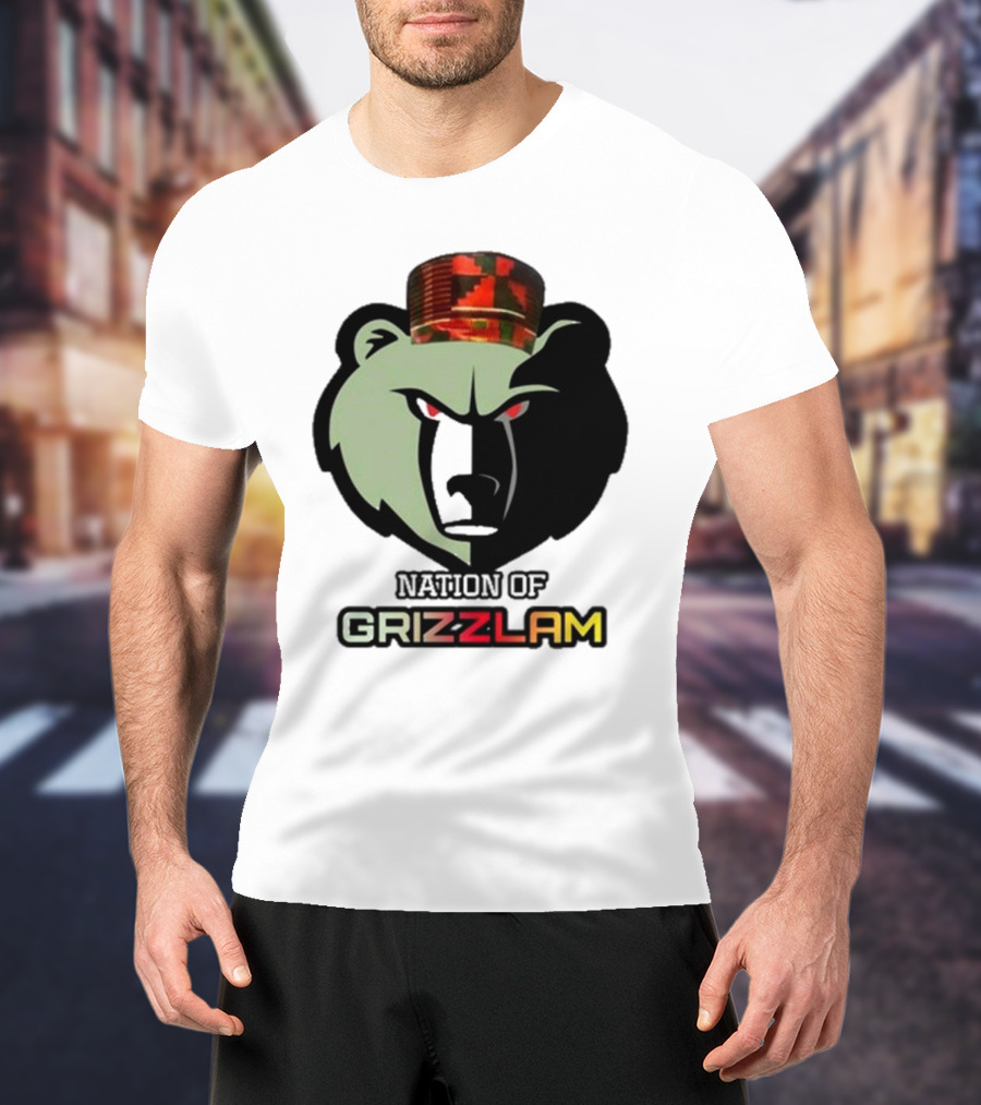 Feralrollypolly Grizzlam Bear Kufi Hat T-Shirt