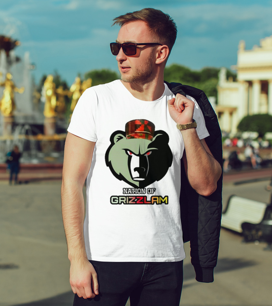 Feralrollypolly Grizzlam Bear Kufi Hat T-Shirt