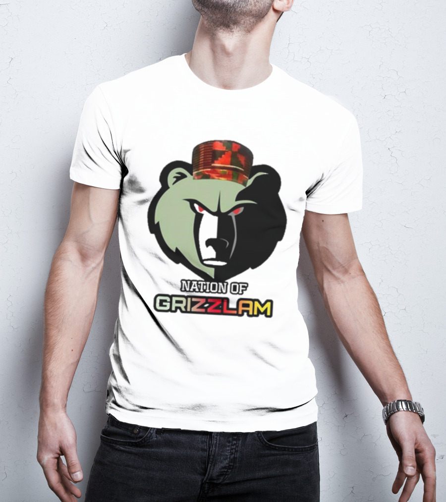 Feralrollypolly Grizzlam Bear Kufi Hat T-Shirt