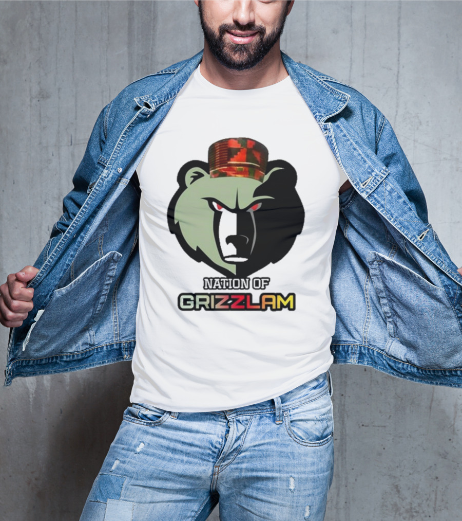 Feralrollypolly Grizzlam Bear Kufi Hat T-Shirt