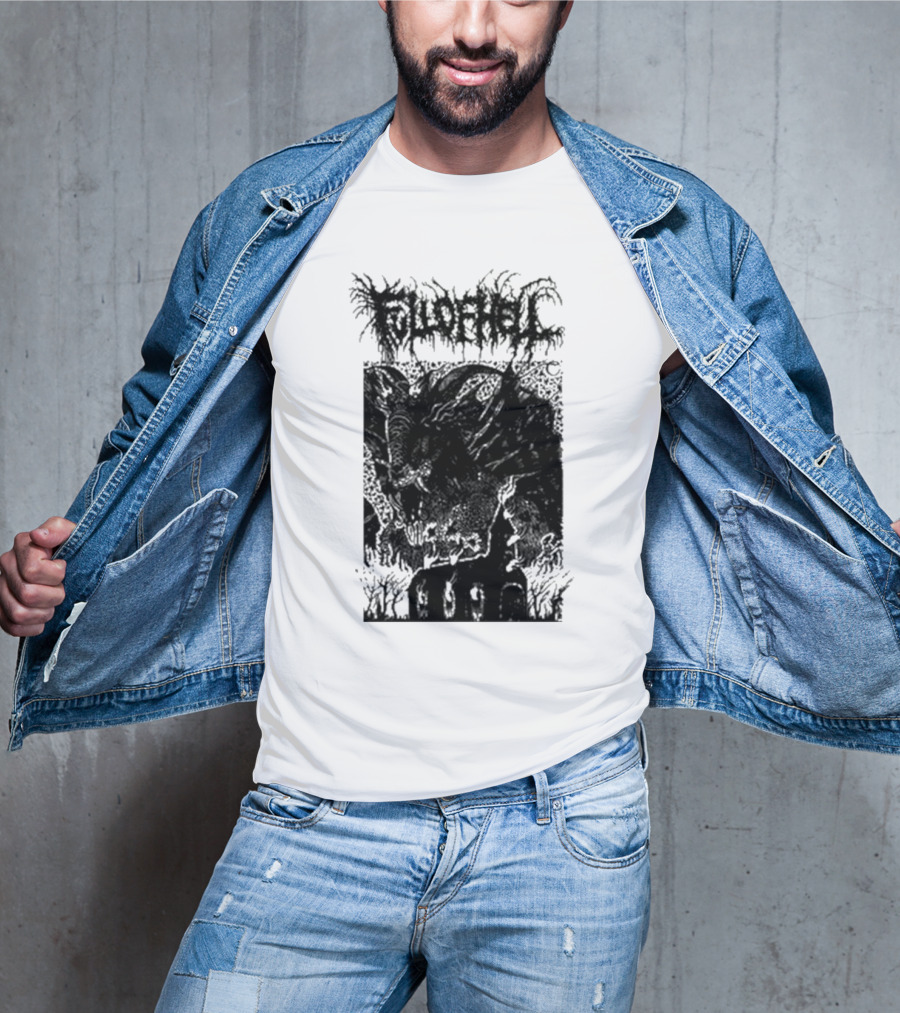 Full Of Hell Goat Church Abomination With Dark Symbolism T-Shirt