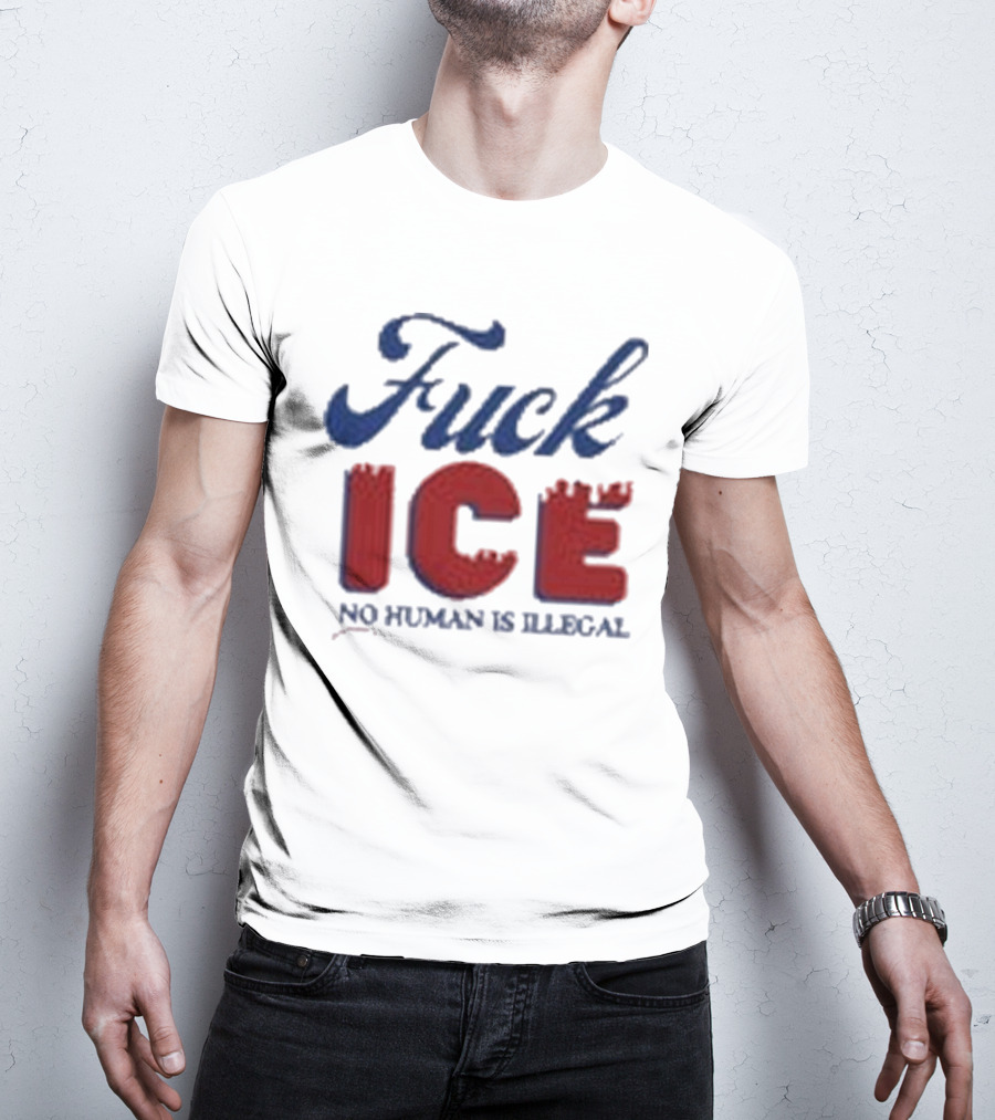 Funny Mexico Fuck ICE No Humans Is Illegal T-Shirt