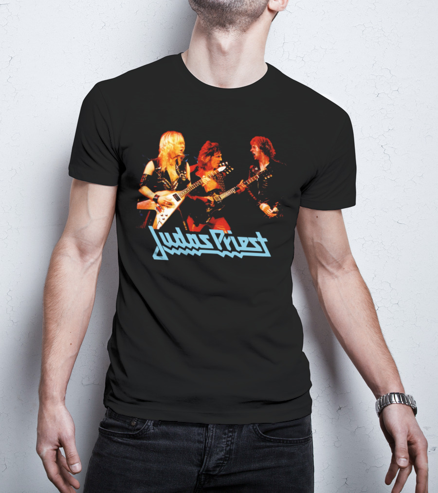 Judas Priest Band British Steeler Concert T-Shirt
