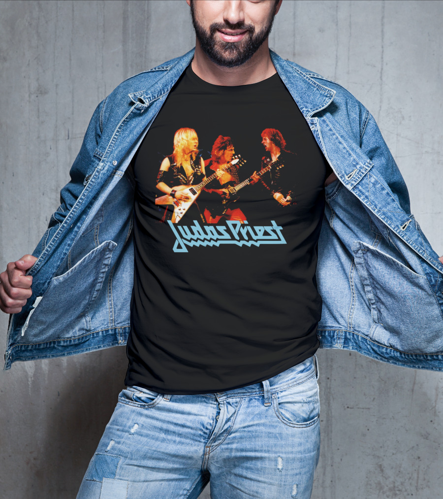 Judas Priest Band British Steeler Concert T-Shirt
