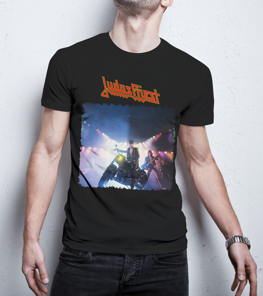 Judas Priest Unleashed In The East Motorcycle Concert Scene T-Shirt