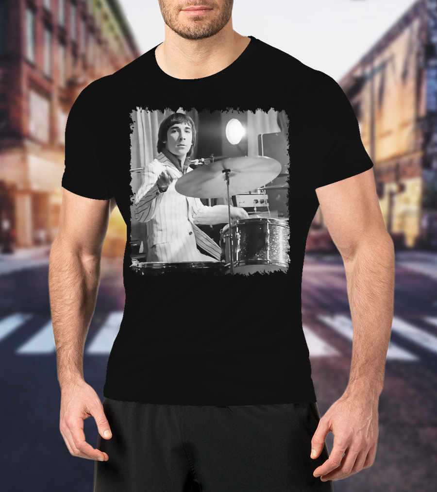Keith Moon Drumming Legend 71019 T-Shirt