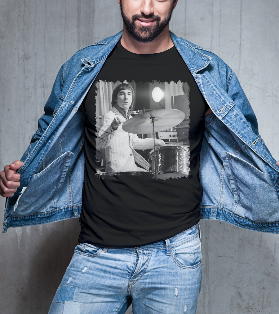 Keith Moon Drumming Legend 71019 T-Shirt