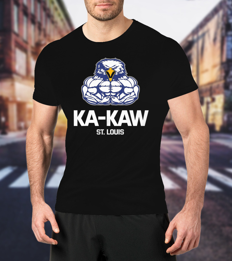 Battlehawks Ka Kaw St Louis Football Eagle T-Shirt