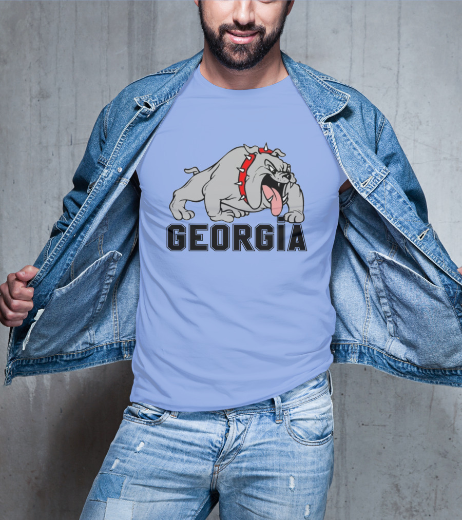 Georgia Bulldogs Fierce Mascot T-Shirt