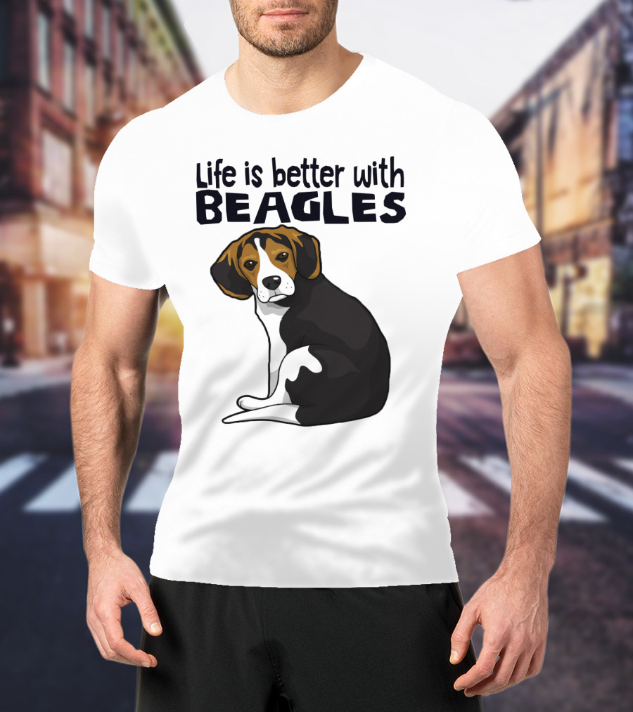 Life Is Better With Beagles T-Shirt