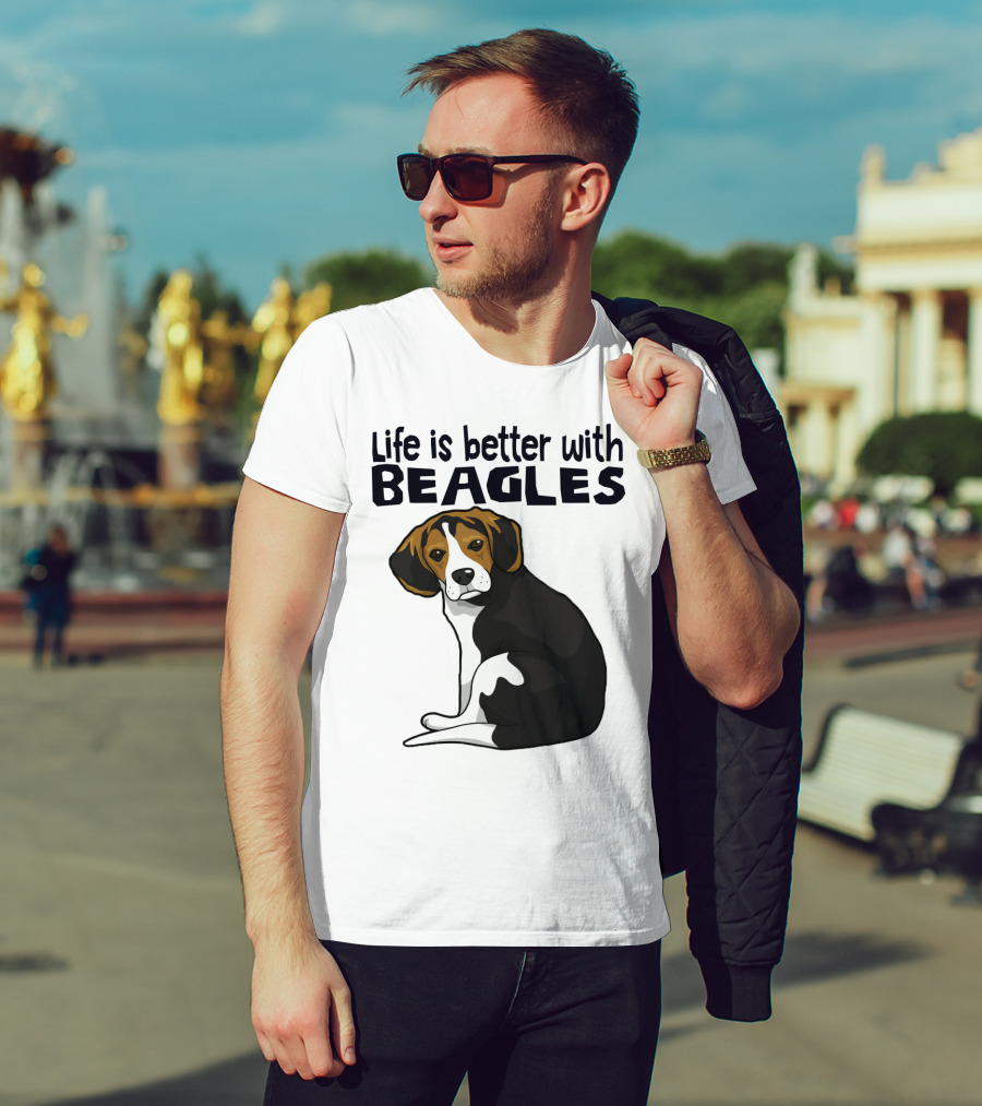 Life Is Better With Beagles T-Shirt