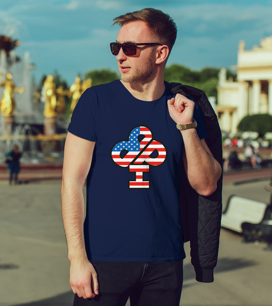 IDubbbz American Flag Logo IBP Merch T-Shirt