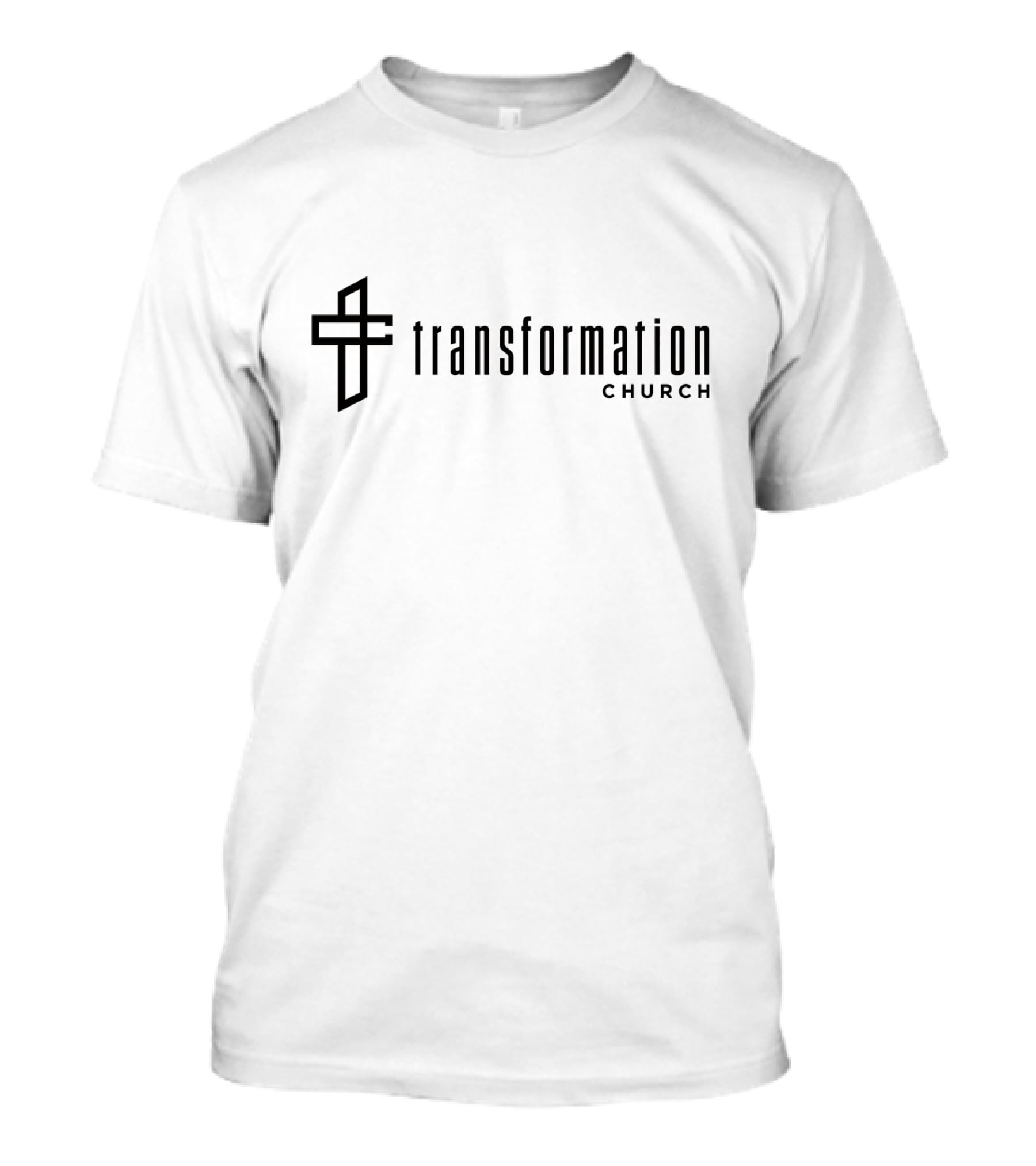 Transformation Church Cross Logo Merchandise T-Shirt