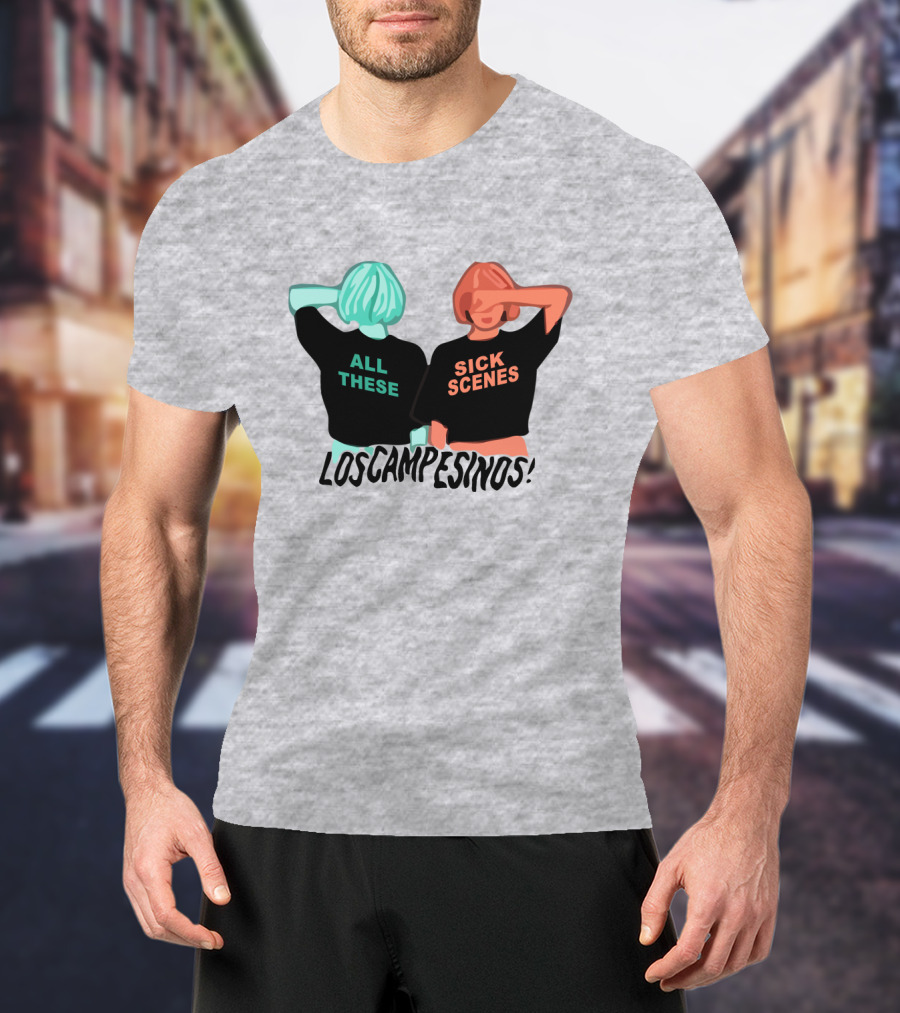 All These Sick Scenes Los Campesinos Wilbur Soot Merch T-Shirt