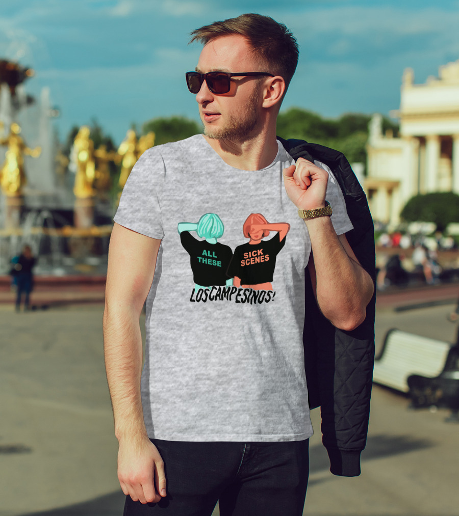 All These Sick Scenes Los Campesinos Wilbur Soot Merch T-Shirt